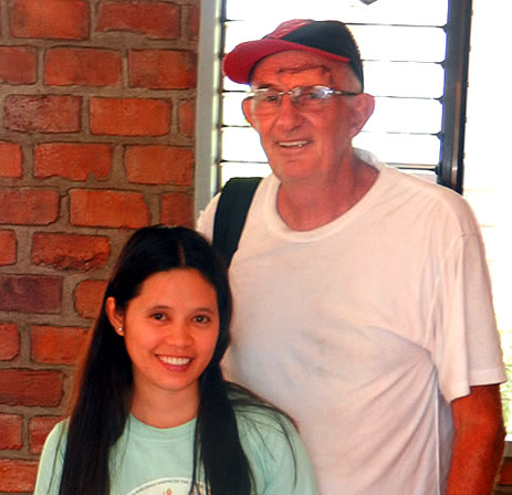Fr. Paul and resident