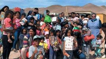 Helping the Migrants celebrate Christmas