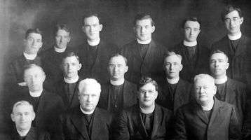 The first group of Columban priests in China
