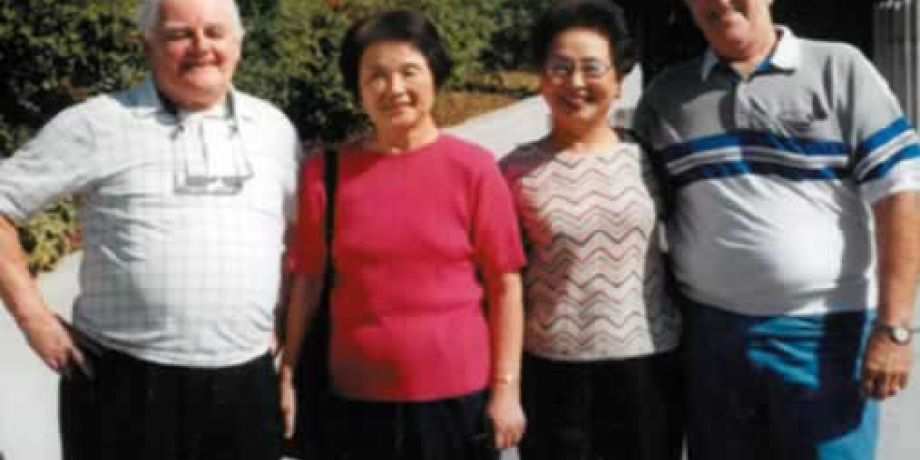 Fr. Sean, Theresa and friends