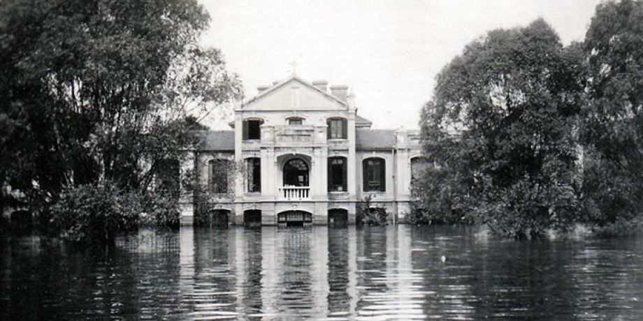 St. Columbans G.H.Q. was flooded