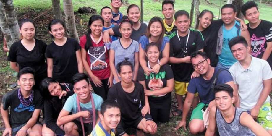 Youth group on an outing
